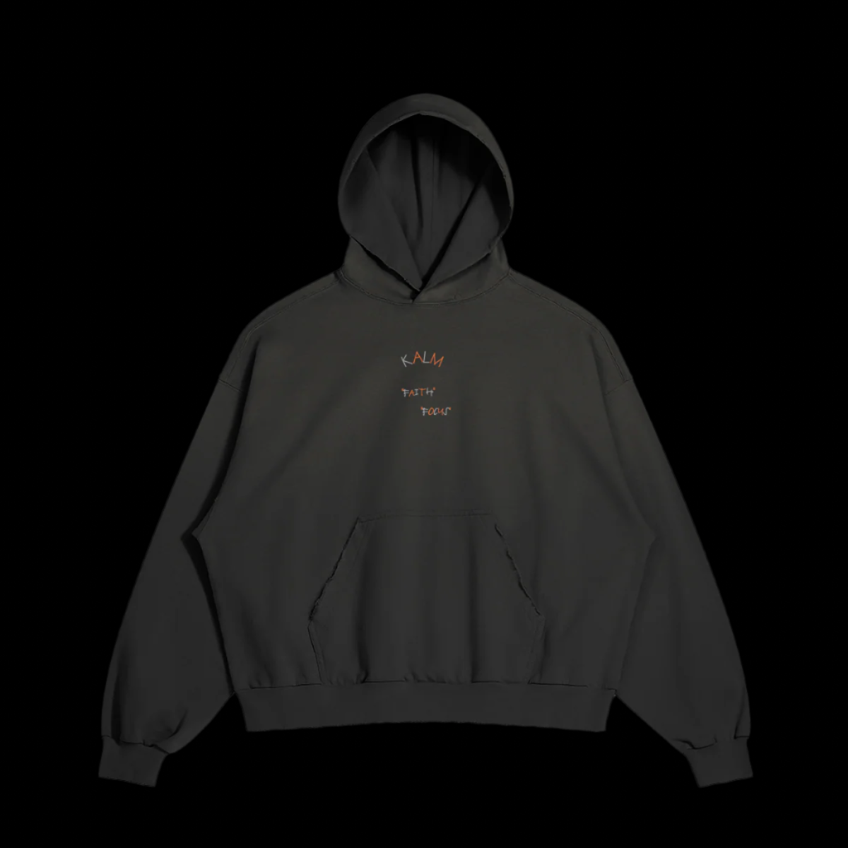 (OVERSIZE FIT) 380GSM Sun Faded Distressed Hoodie